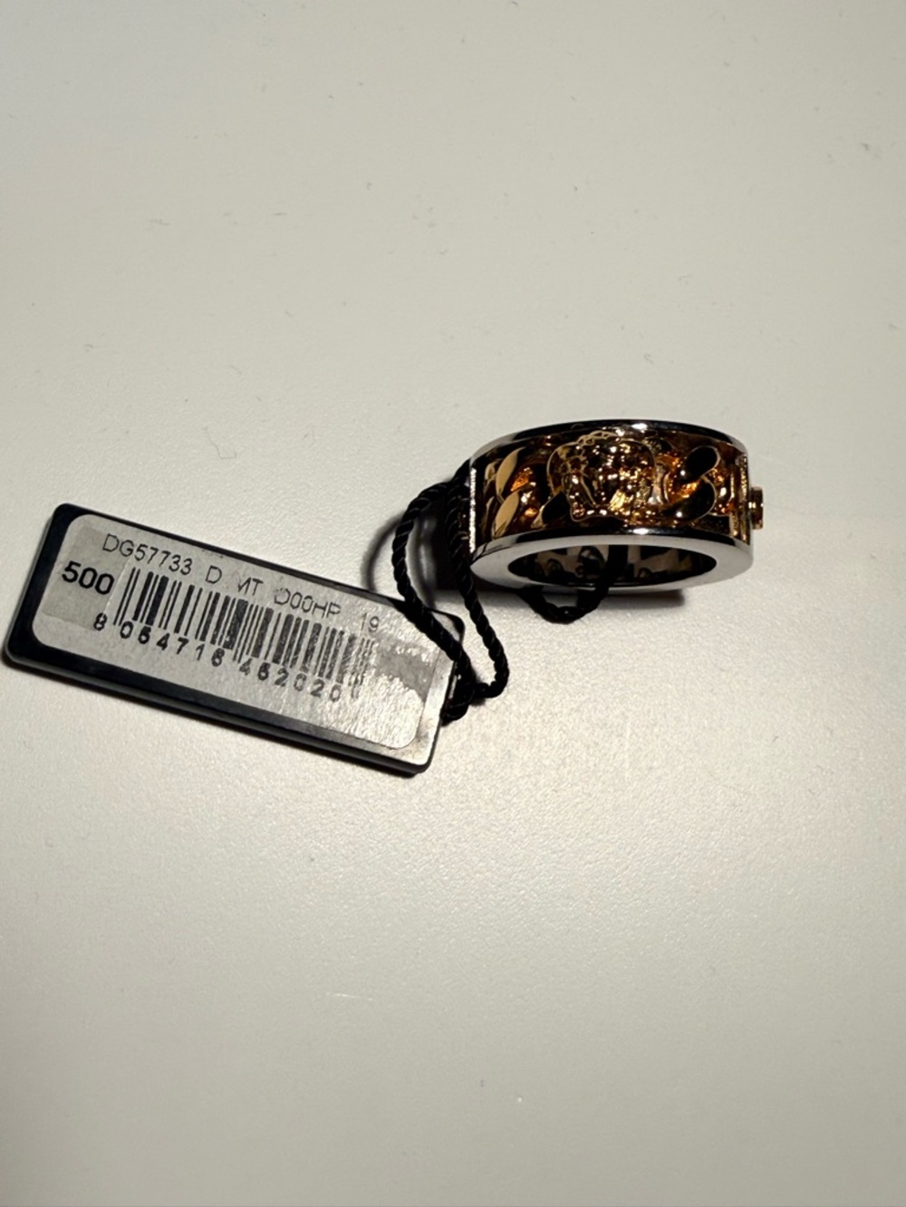 Versace Gold Medusa Band Ring